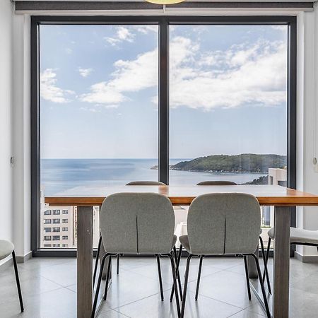 Modern Top Floor Sea View 3Br With Pools, Spa & Fitness Bečići 外观 照片