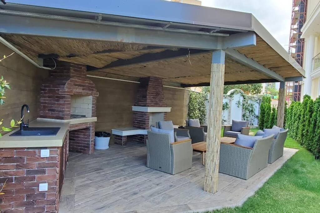 Modern Top Floor Sea View 3Br With Pools, Spa & Fitness Bečići 外观 照片