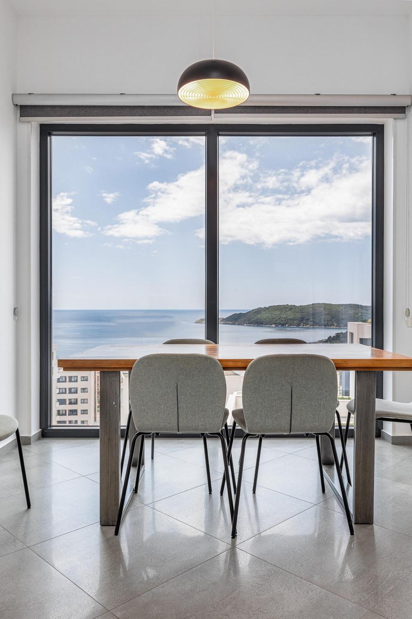 Modern Top Floor Sea View 3Br With Pools, Spa & Fitness Bečići 外观 照片