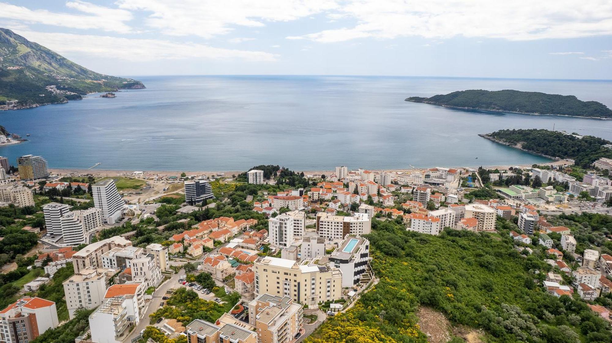 Modern Top Floor Sea View 3Br With Pools, Spa & Fitness Bečići 外观 照片