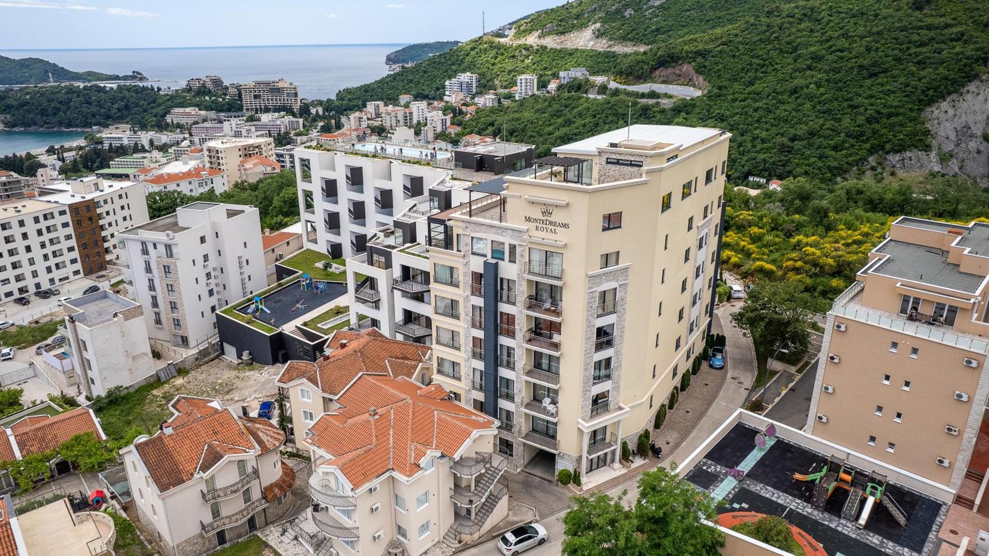 Modern Top Floor Sea View 3Br With Pools, Spa & Fitness Bečići 外观 照片