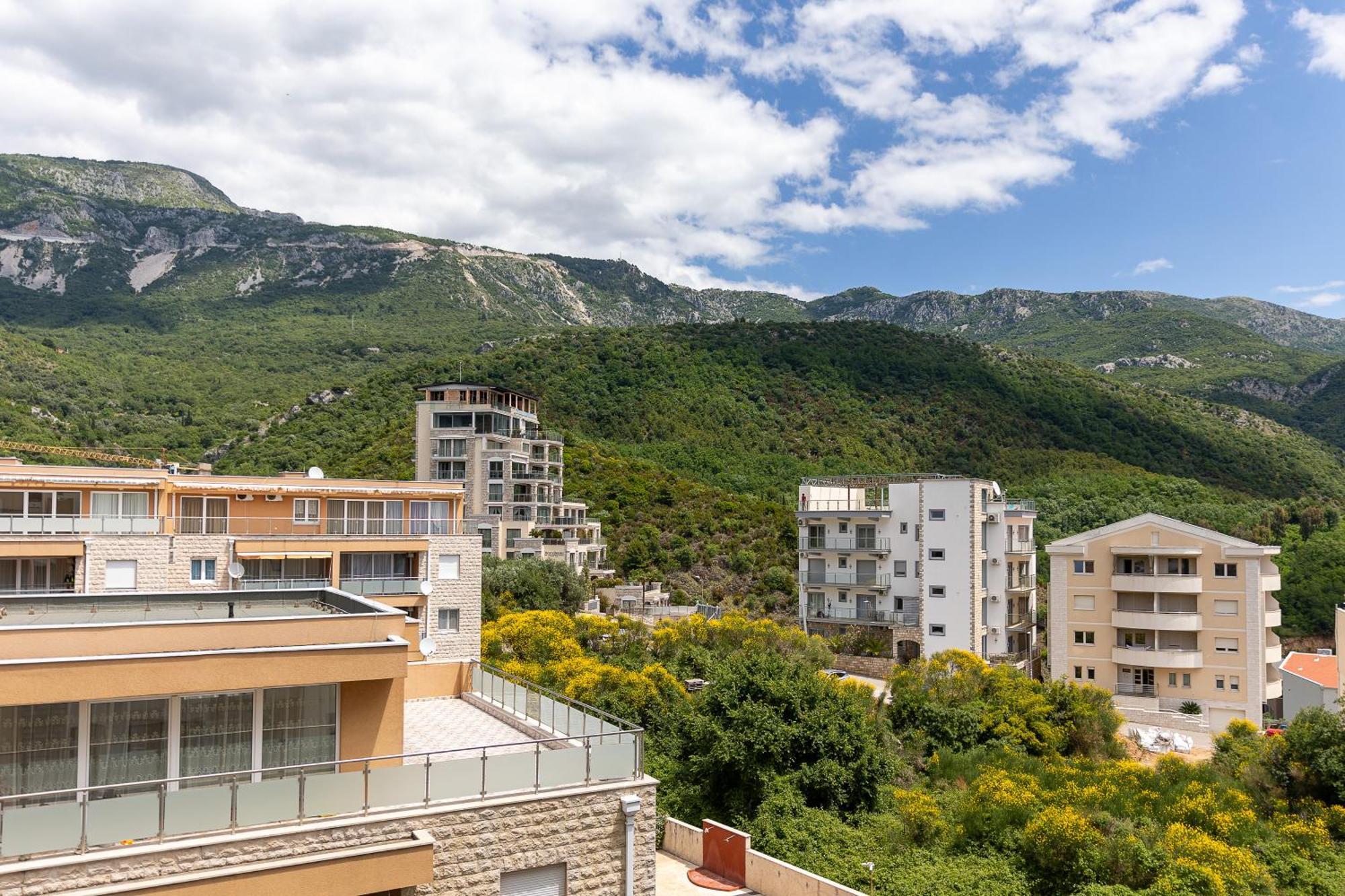 Modern Top Floor Sea View 3Br With Pools, Spa & Fitness Bečići 外观 照片
