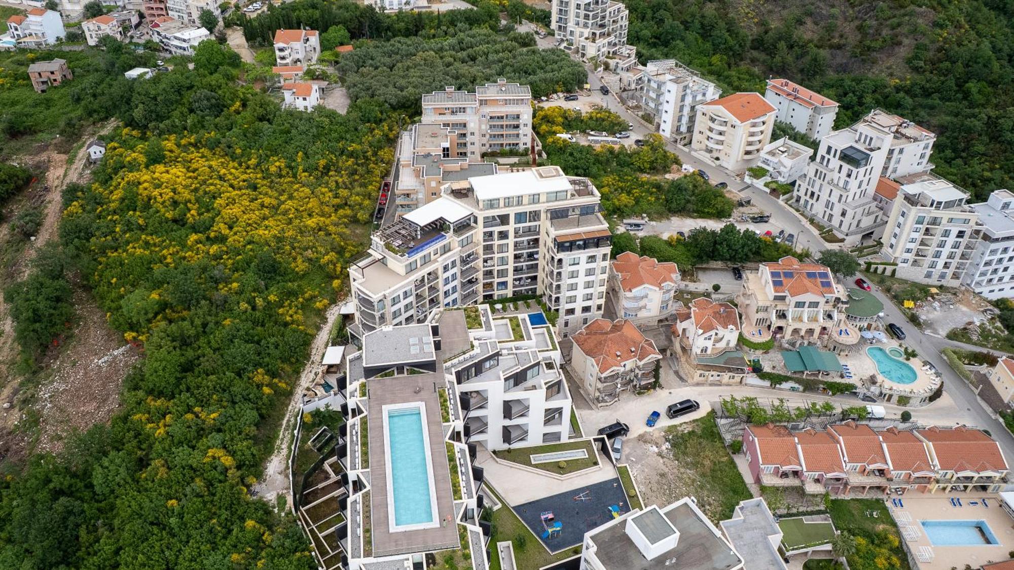 Modern Top Floor Sea View 3Br With Pools, Spa & Fitness Bečići 外观 照片