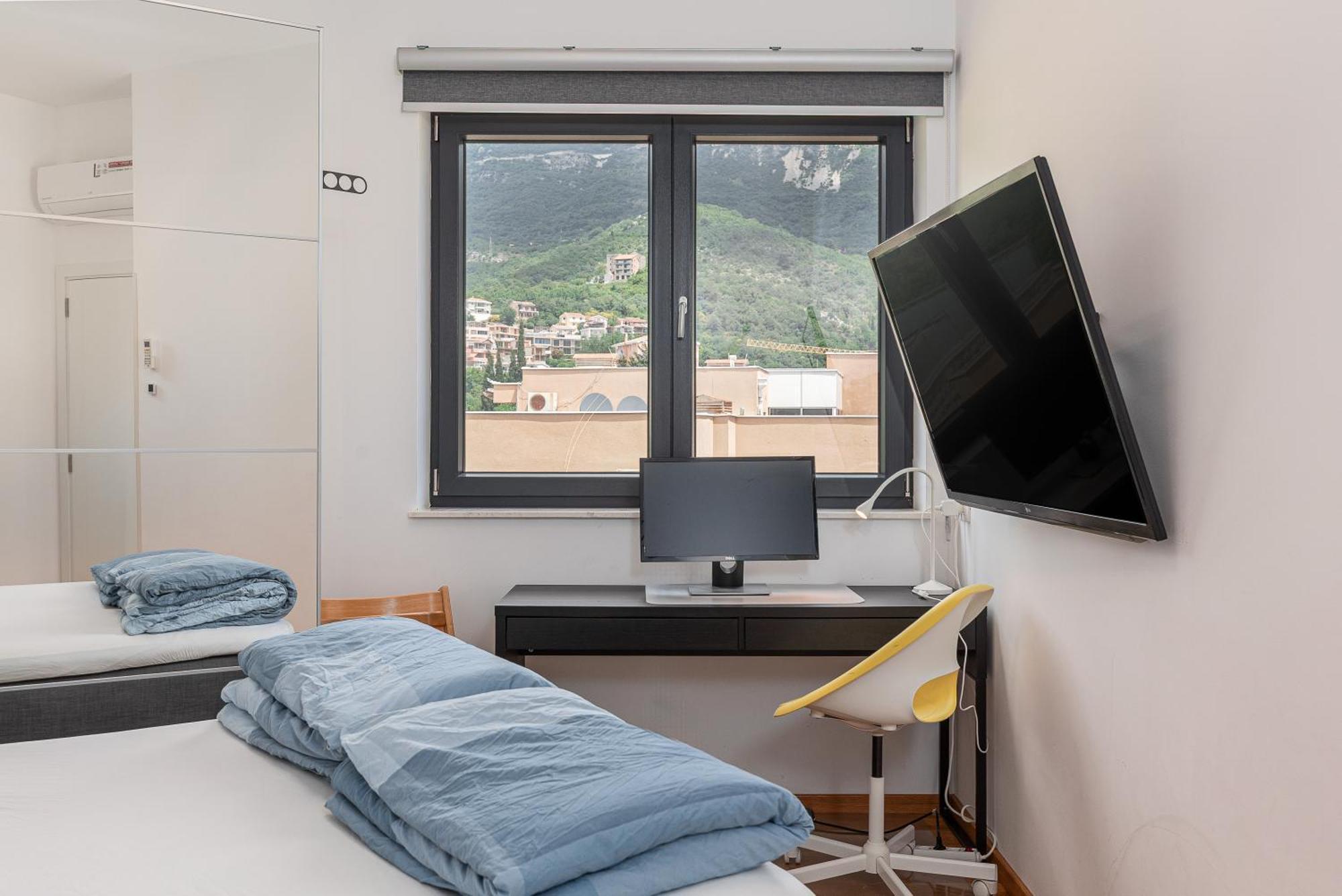 Modern Top Floor Sea View 3Br With Pools, Spa & Fitness Bečići 外观 照片