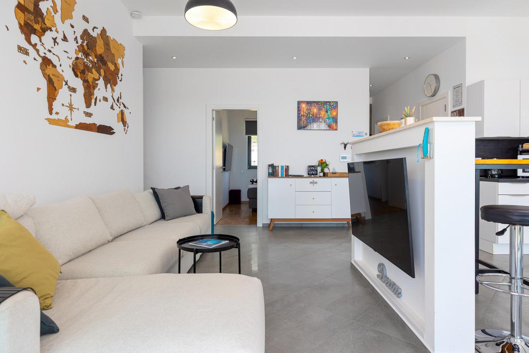 Modern Top Floor Sea View 3Br With Pools, Spa & Fitness Bečići 外观 照片