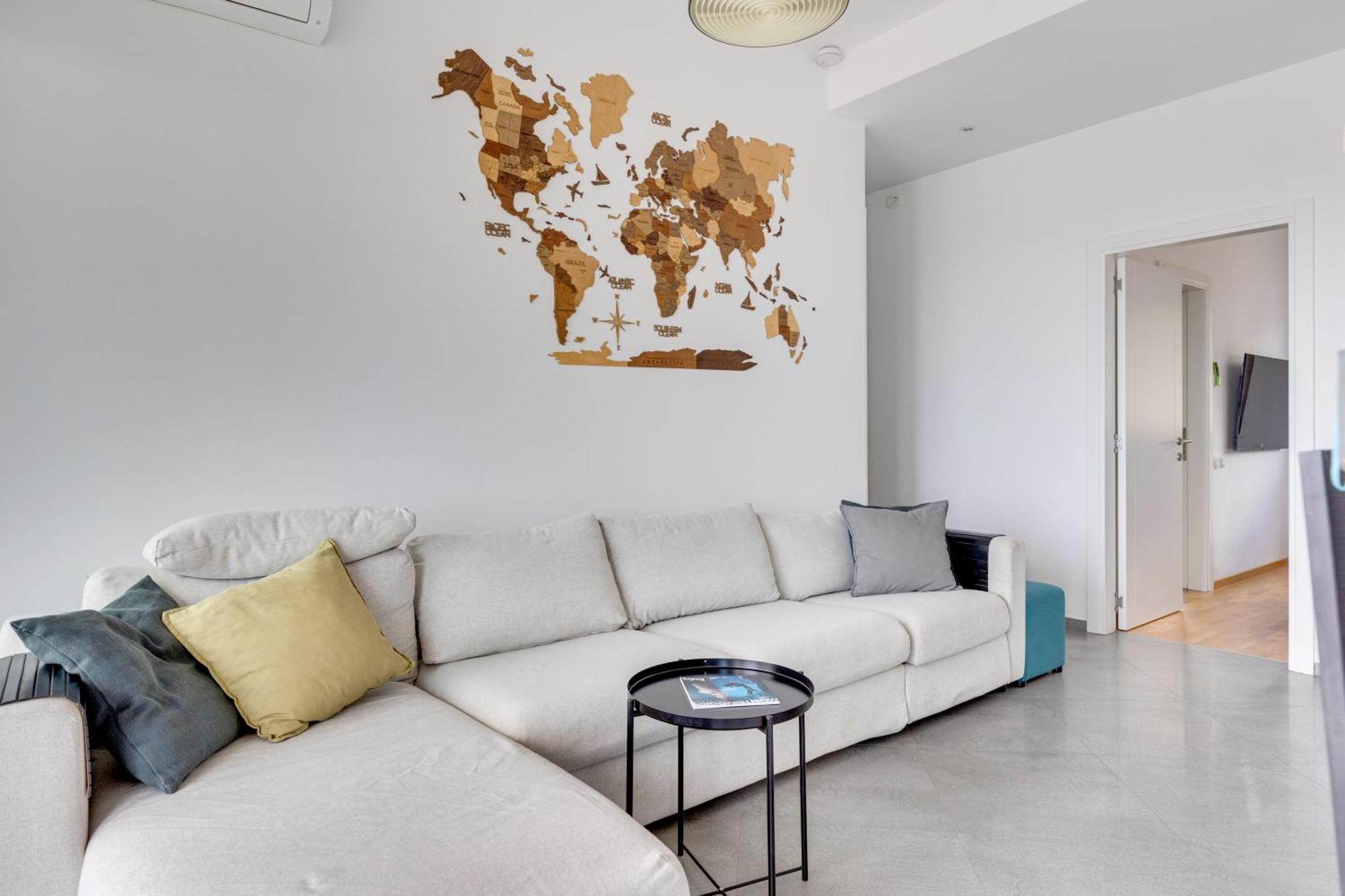 Modern Top Floor Sea View 3Br With Pools, Spa & Fitness Bečići 外观 照片